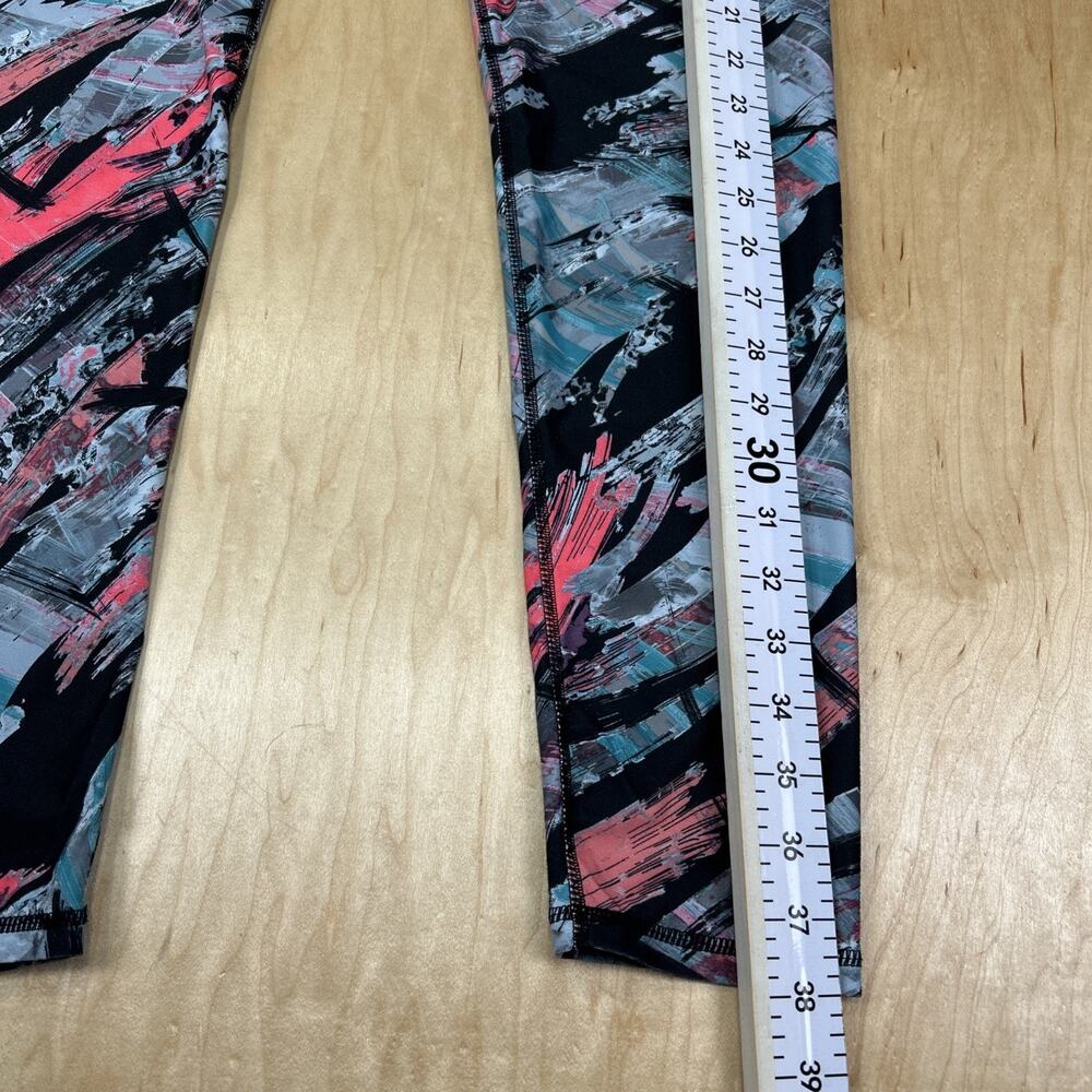 Fabletics Women’s Large Abstract Print Athletic Leggings Yoga Gym Running Pants - Picture 4 of 9